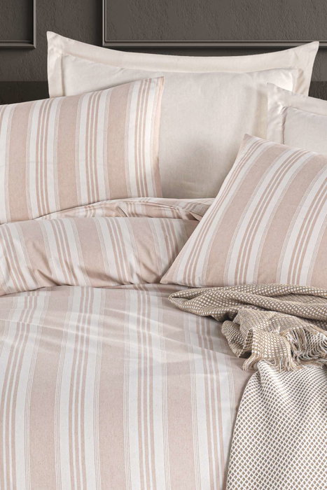 L'essentiel linge de maison Soft Line - Beige